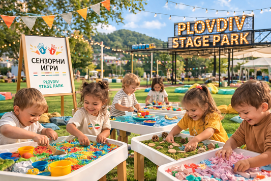 Сензорни игри в Plovdiv Stage Park